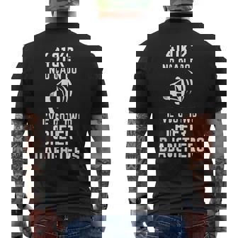 Cheer Mom And Dad 401K No Can Do Cheerleading Tank Top Men's Back Print T-Shirt - Monsterry