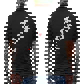 Chemise De Cartes À Jouer Aces Cadeau De Jeu De Casino De Poker T-shirt imprimé au dos - Cadeauxyz