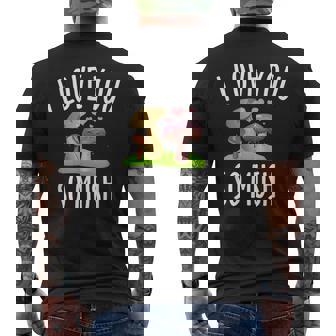 Chemise Humoristique En Forme De Champignon Avec Inscription I Love You So Mush T-shirt imprimé au dos - Cadeauxyz