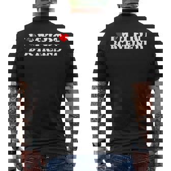 Chemise I Love My Hot Boyfriend I Heart My Hot Boyfriend T-shirt imprimé au dos - Cadeauxyz