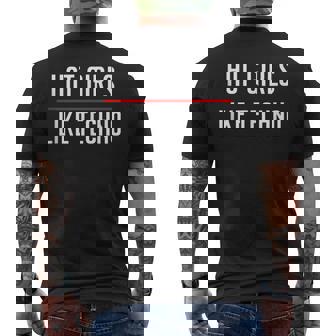 Chicas Calientes Como Techno ¡Diseño Tecno Genial Para Los Amantes De La Música Sin Mangas Camiseta Hombre Estampado Espalda - Regaloses