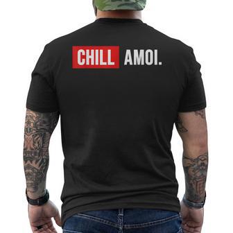 Chill Amoi X Dahoam Hoamat Bayern Culture Chill Mal Fun T-Shirt mit Rückendruck - Geschenkecke