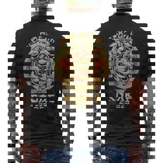 Chinese New Year Snake Lunar New Year 2025 Year Of The Snake Men's T-shirt Back Print - Thegiftio