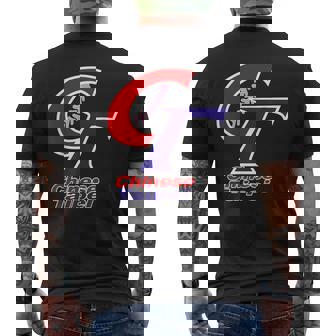 Chinese Taipei Baseball I Love Taiwan Men's Back Print T-Shirt - Monsterry