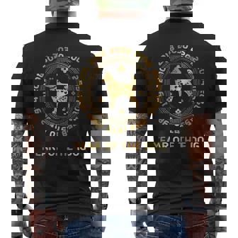Chinese Zodiac Lunar New Year Astrology Horoscope Chinese New Year Of The Dog Chinese Zodiac Year 2030 Men's Back Print T-Shirt - Monsterry