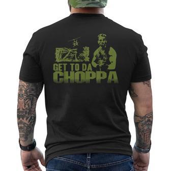 Get To The Choppa T-Shirt mit Rückendruck - Geschenkecke