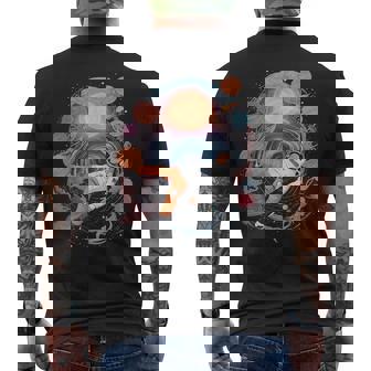 Ciencia Ficción Aventura Astronautas Espacio Cosmos Camiseta Hombre Estampado Espalda - Regaloses