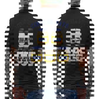 Cinco De Mayo 5 Mayonnaise Jars Men's Back Print T-Shirt - Monsterry