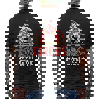 Circus Crew Carnival Costume Circus Event Clown T-Shirt mit Rückendruck - Geschenkecke