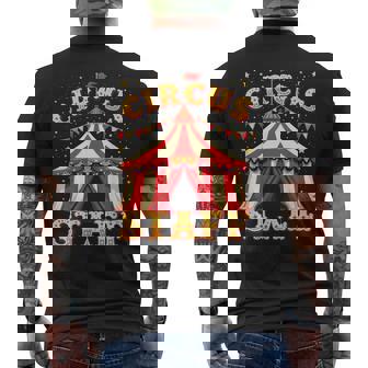 Circus Staff Retro Big Top Carnival T-Shirt mit Rückendruck - Geschenkecke