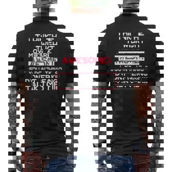 Cita Divertida De I Think The Twilight Movies Are Awesome Camiseta Hombre Estampado Espalda - Regaloses