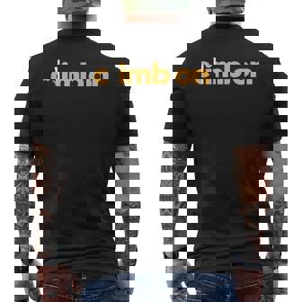 Climb On Rock Climbing Bouldering Lead Trad Climber Men's Back Print T-Shirt - Monsterry