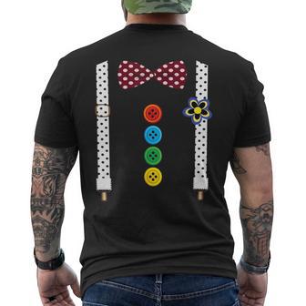 Clown Carnival Costume Clown Costume Clown Fancy Dress Cologne T-Shirt mit Rückendruck - Geschenkecke