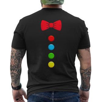 Clown Costume With Bow Tie For Carnival Fancy Dress Clown Costume T-Shirt mit Rückendruck - Geschenkecke