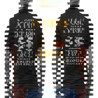 Cocina Hombre Divertido Idea De Regalo Chef Cocinero Cerveza Camiseta Hombre Estampado Espalda - Regaloses