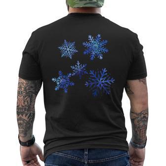 Cold Snowflakes Winter T-Shirt mit Rückendruck - Geschenkecke