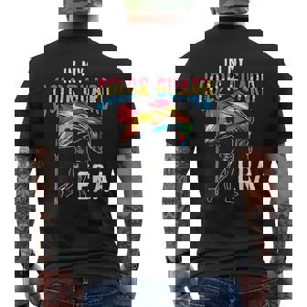 In My Color Guard Era Color Guard Color Guard Flag Twirler Men's Back Print T-Shirt - Monsterry