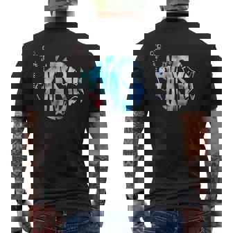 Colorful Phish-Jam Tie-Dye For Fisherman Fish Graphic Men's T-shirt Back Print - Thegiftio UK