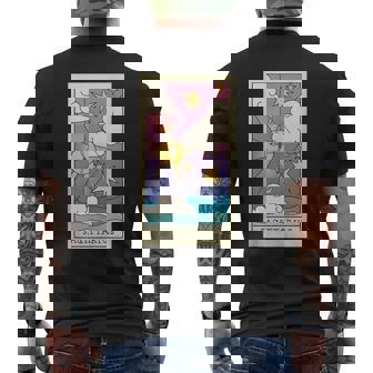 Colorful Sagittarius Tarot Fire Zodiac Sign Personality Tank Top Men's Back Print T-Shirt - Monsterry