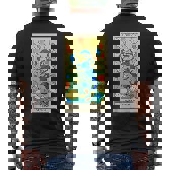 Colorful Scorpio Tarot Water Zodiac Sign Personality Tank Top Men's Back Print T-Shirt - Monsterry