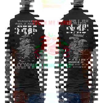 Colorful Venus Flytrap Botanical Carnivorous Plant Men's Back Print T-Shirt - Monsterry