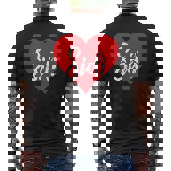Con Nombre I Love Sidi I Heart Named Camiseta Hombre Estampado Espalda - Regaloses