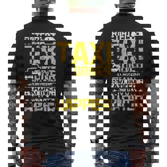 Conductor De Taxi Feliz Jubilado Camiseta Hombre Estampado Espalda - Regaloses
