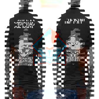 Coney Island Polar Bear Club Plunge Men's Back Print T-Shirt - Monsterry