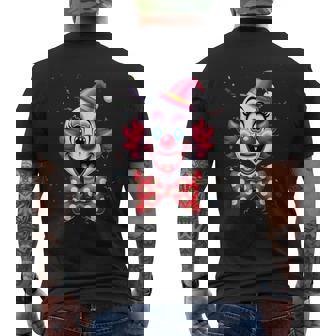 Confetti Clown Costume Fancy Dress Party Carnival Fancy Dress T-Shirt mit Rückendruck - Geschenkecke