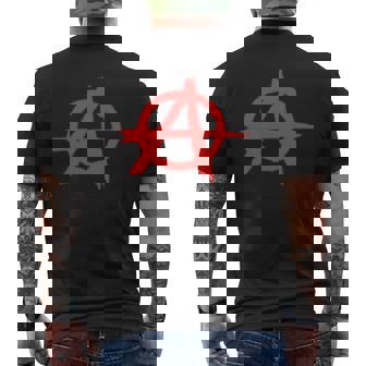 Cool Anarchy Anarchy Punk I Anarquista Anarco Capitalista Camiseta Hombre Estampado Espalda - Regaloses