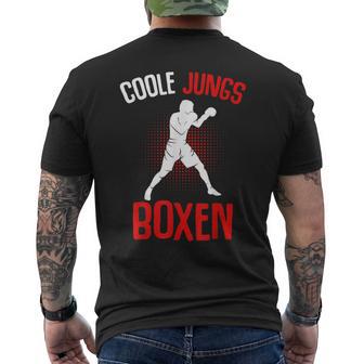 Cool Boys' Boxing Boxer Children's T-Shirt mit Rückendruck - Geschenkecke