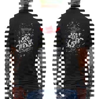 Cool Rodeo Christmas Costume For Xmas Season Men's Back Print T-Shirt - Monsterry
