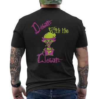 Cool Unique Down With Clown Icp For Him T-Shirt mit Rückendruck - Geschenkecke