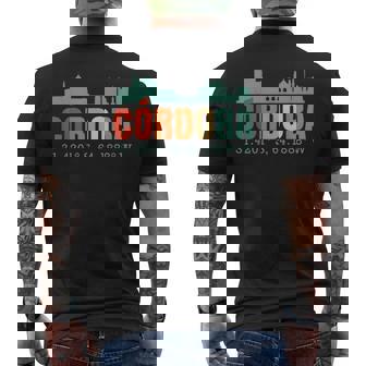 Córdoba España Skyline Camiseta Hombre Estampado Espalda - Regaloses