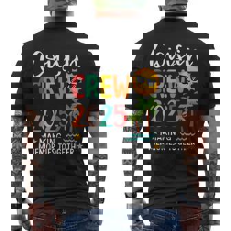 Cousin Crew 2025 Making Memories Summer Family Vacation Men's T-shirt Back Print - Thegiftio