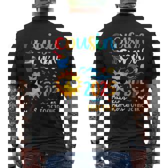 Cousin Crew 2025Acances D'été Plageoyages En Famille Assortis T-shirt imprimé au dos - Cadeauxyz