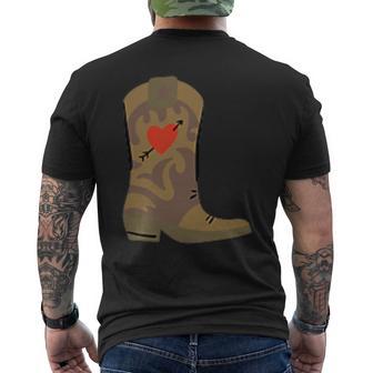 Cowboy Boots With Heart T-Shirt mit Rückendruck - Geschenkecke