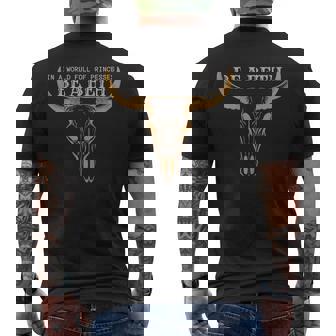Crâne Deache Humoristique In A World Full Of Princesses Be A Beth T-shirt imprimé au dos - Cadeauxyz