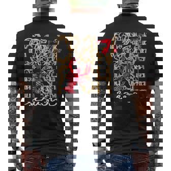 Crawfish Season Leopard Crawfish Boil Lobster Cajun Men's T-shirt Back Print - Monsterry