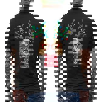 Crazy Cat Flash ForEssential Quotes 114 Cavalier King Charles Spaniel Holiday Xmas Christmas Men's Back Print T-Shirt - Monsterry