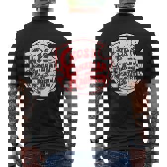 Cross Canadian Ragweed -Adult Classic Fit Black Short Sleeve Men's T-shirt Back Print - Thegiftio UK