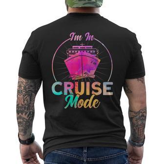 Cruise Cruise Mood Watercolour Family Group T-Shirt mit Rückendruck - Geschenkecke