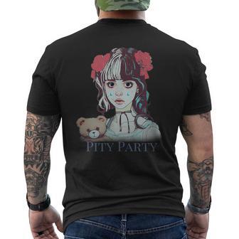 Cry Baby Pity Party Men's T-shirt Back Print - Thegiftio UK