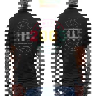Cumple 20 Años Cumpleaños Hijo Hija Retro 20 Cumpleaños Camiseta Hombre Estampado Espalda - Regaloses
