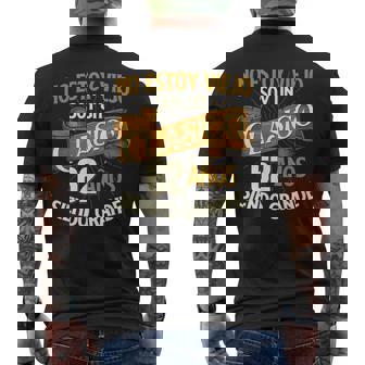 Cumpleaños 62 Años No Estoy Uniejo Soy Un Clasico Camiseta Hombre Estampado Espalda - Regaloses