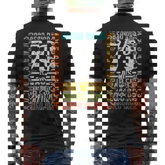 Cumpleaños Feliz 79 Años Feliz 79 Años Regalos Originales Camiseta Hombre Estampado Espalda - Regaloses