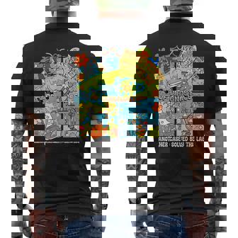 Cute Bus Lab Week 2025 Retro Mystery Machine Of Diagnostics Men's T-shirt Back Print | Mazezy