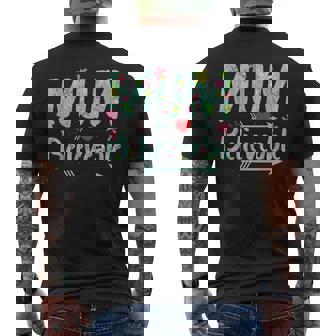 Cute Flowers Mothersday Pun Mum-Believable Men's Back Print T-Shirt - Monsterry