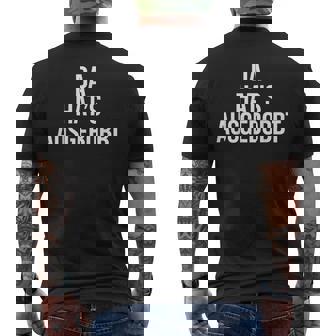 Da Hat's Sich Ausgebobbt Bodybuilding Meme Gym S T-Shirt mit Rückendruck - Geschenkecke