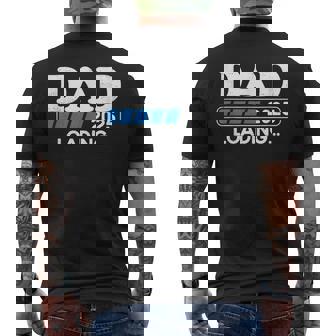 Dad 2025 Loading Father To Be 2025 Soon To Be Dad 2025 Men's T-shirt Back Print | Mazezy